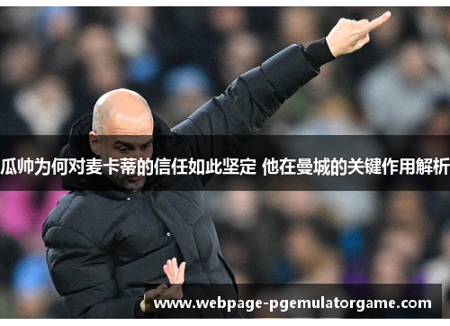 瓜帅为何对麦卡蒂的信任如此坚定 他在曼城的关键作用解析