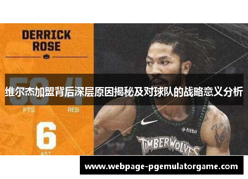 维尔杰加盟背后深层原因揭秘及对球队的战略意义分析