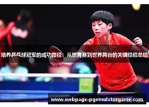 培养乒乓球冠军的成功路径：从世青赛到世界舞台的关键经验总结