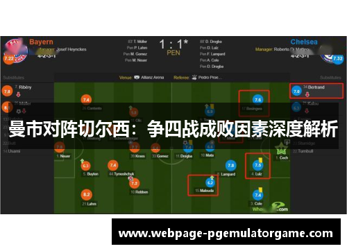 曼市对阵切尔西：争四战成败因素深度解析