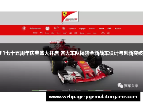 F1七十五周年庆典盛大开启 各大车队揭晓全新战车设计与创新突破