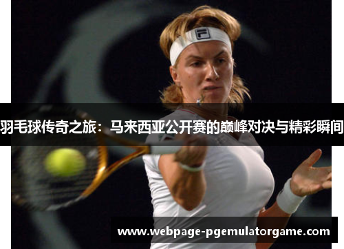 羽毛球传奇之旅:马来西亚公开赛的巅峰对决与精彩瞬间 羽毛球传奇之旅:马来西亚公开赛的巅峰对决与精彩瞬间