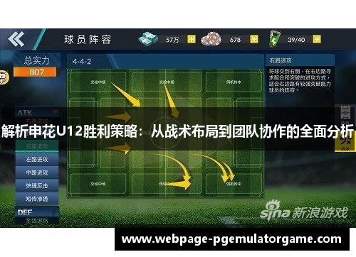 解析申花U12胜利策略：从战术布局到团队协作的全面分析
